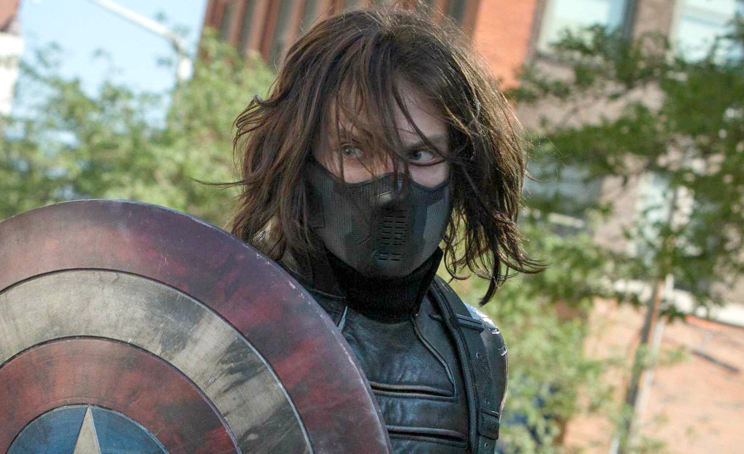 Sebastian Stan as Bucky in Marvel's Captain America