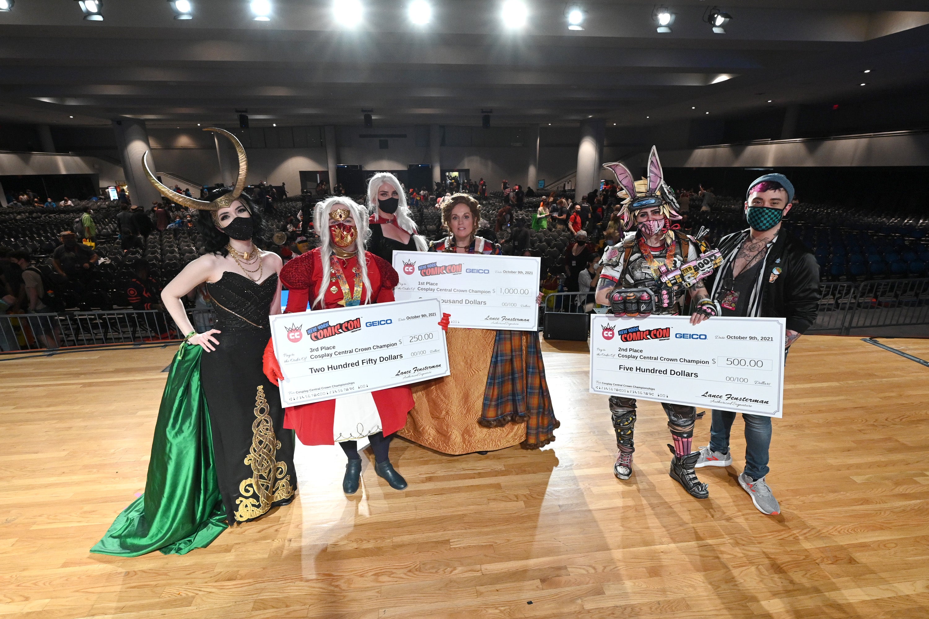 Winner of the Crown Championships of Cosplay at New York Comic Con 2021 (Taken by Getty Images for ReedPop)