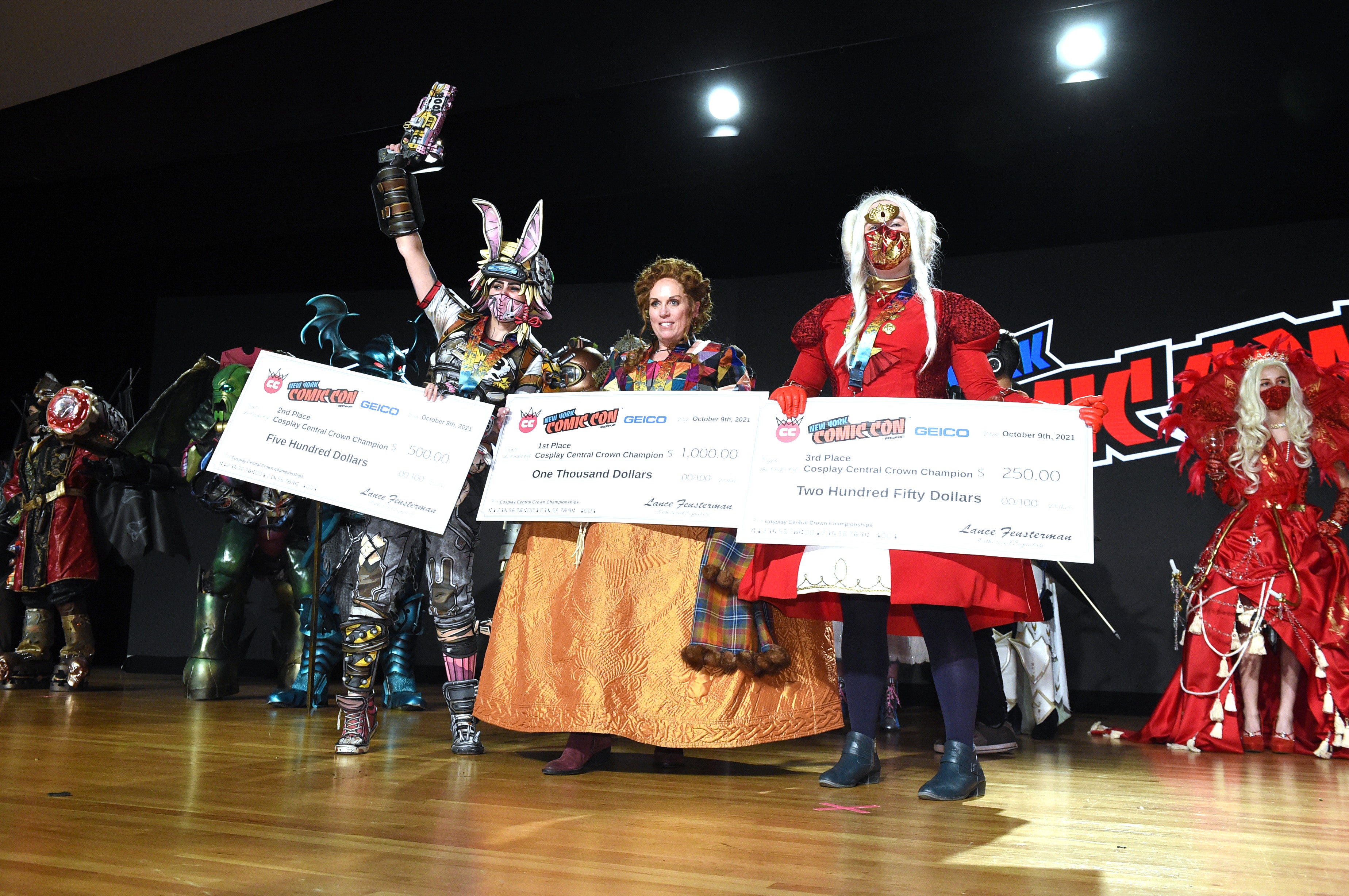 Winner of the Crown Championships of Cosplay at New York Comic Con 2021 (Taken by Getty Images for ReedPop)