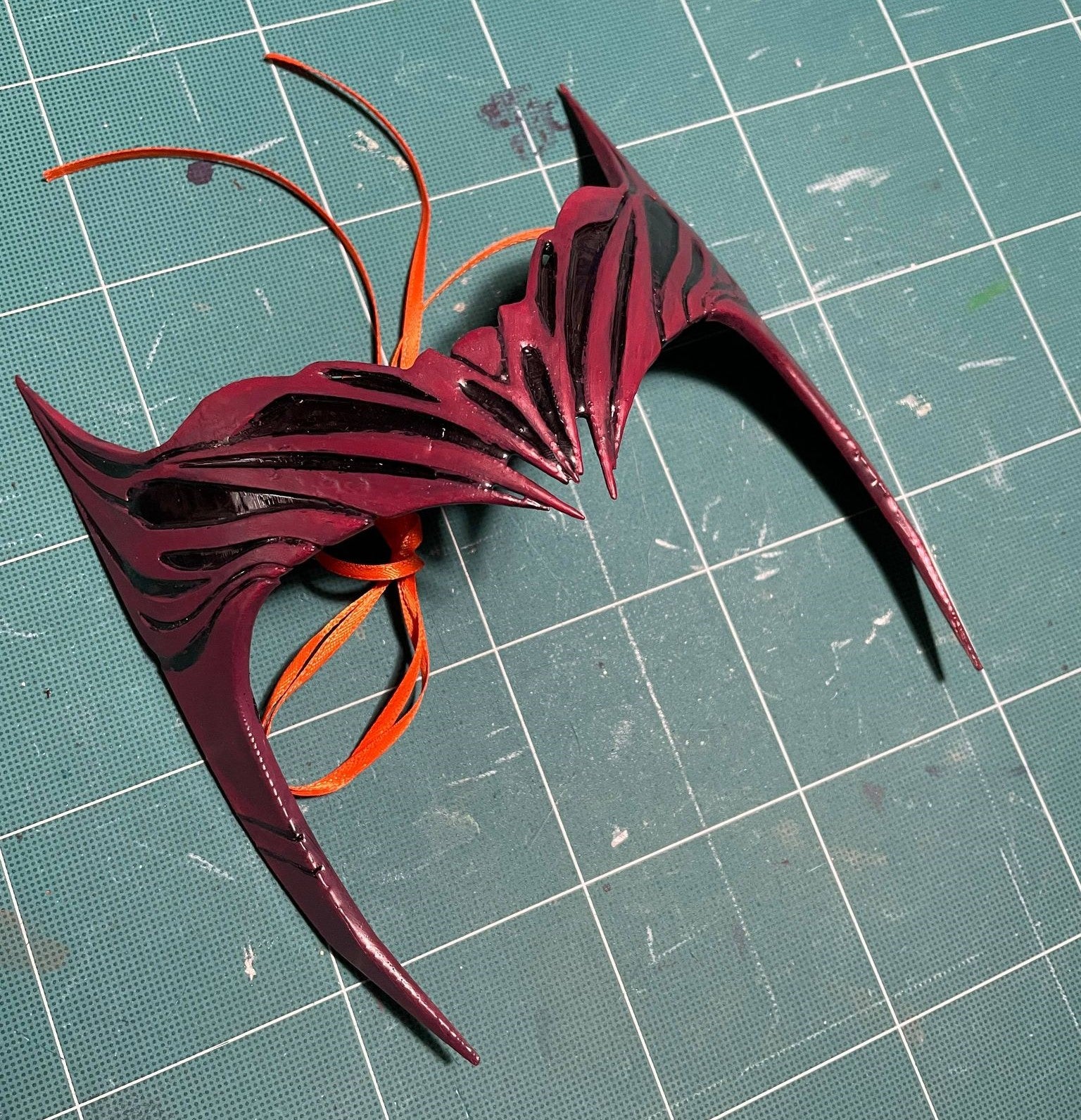 How To Make Scarlet Witch S Headpiece From The Wandavision Finale Cosplay Central