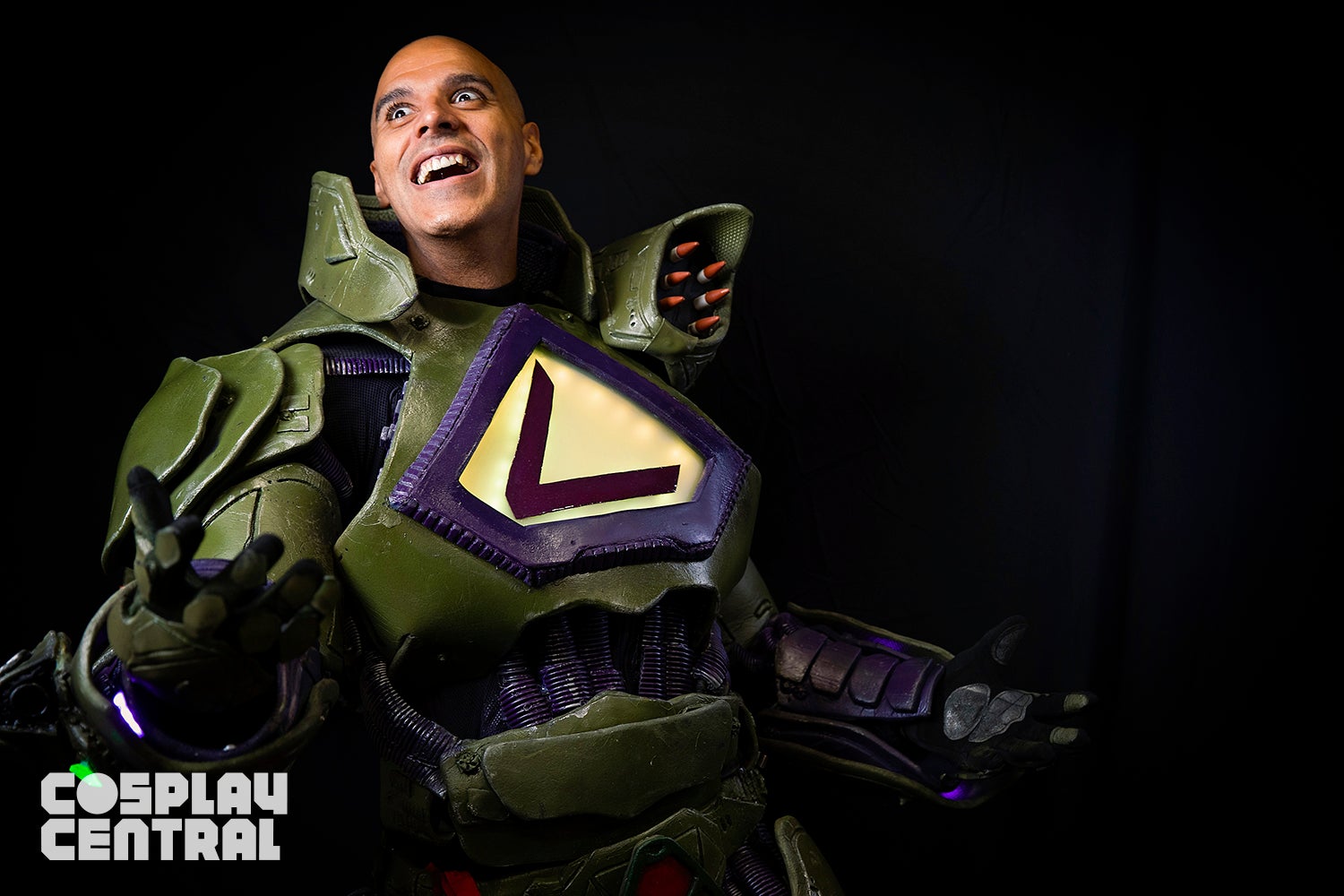 Jamal Johns as Lex Luthor cosplay