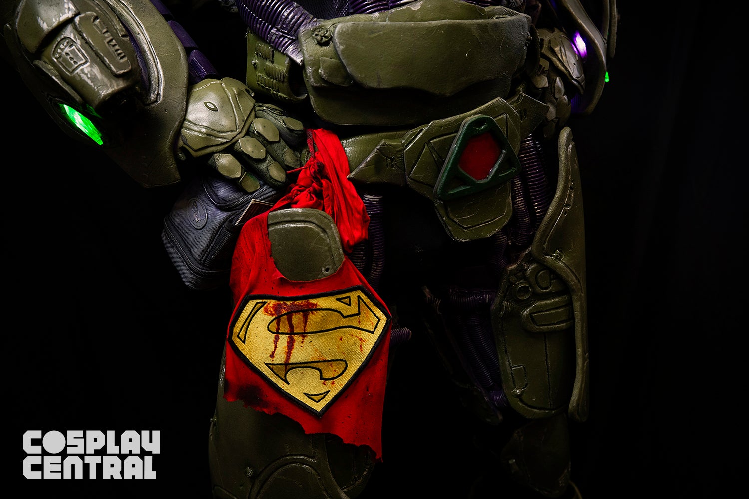Jamal Johns as Lex Luthor cosplay
