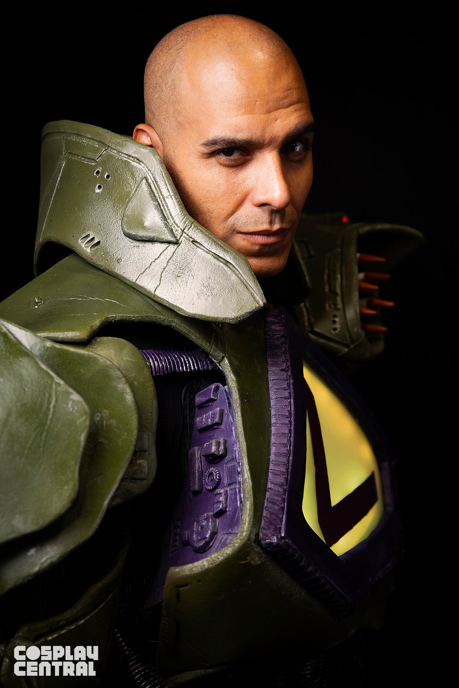 Jamal Johns as Lex Luthor cosplay