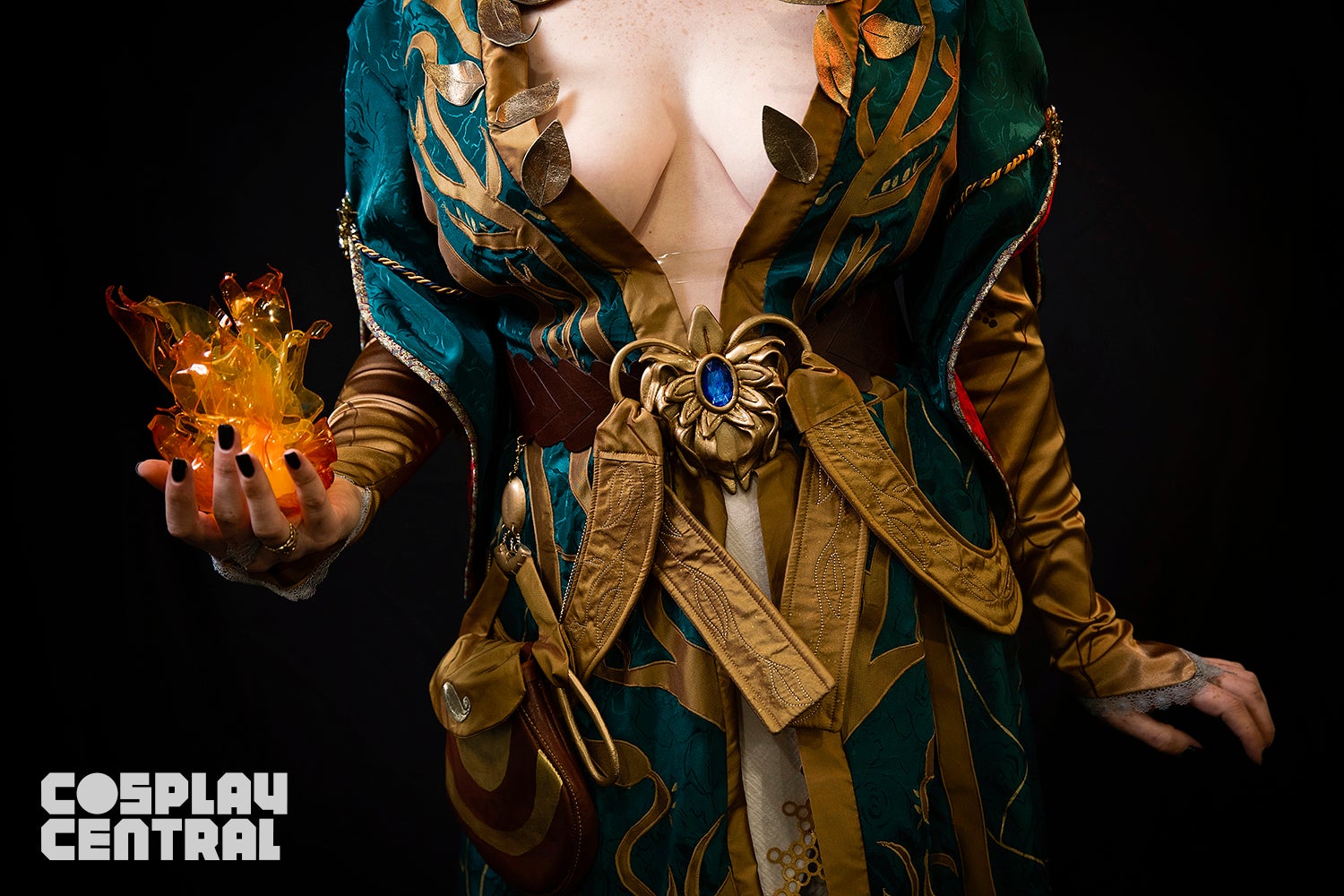 Cornetto Cosplay as Triss Merigold from The Witcher 3: Wild Hunt video game.