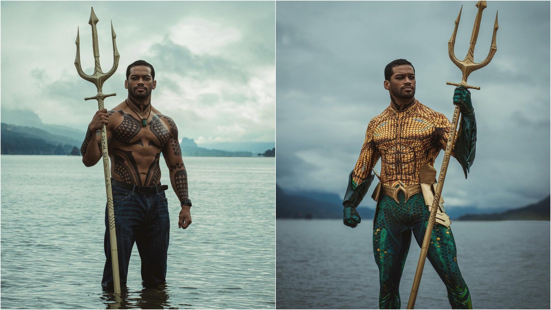 Aquaman Cosplayer