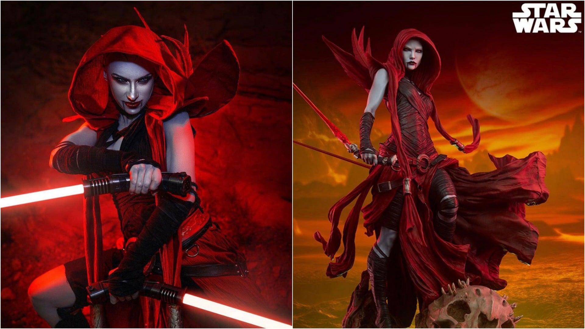 This Star Wars Cosplayer Looks Exactly Like Asajj Ventress.