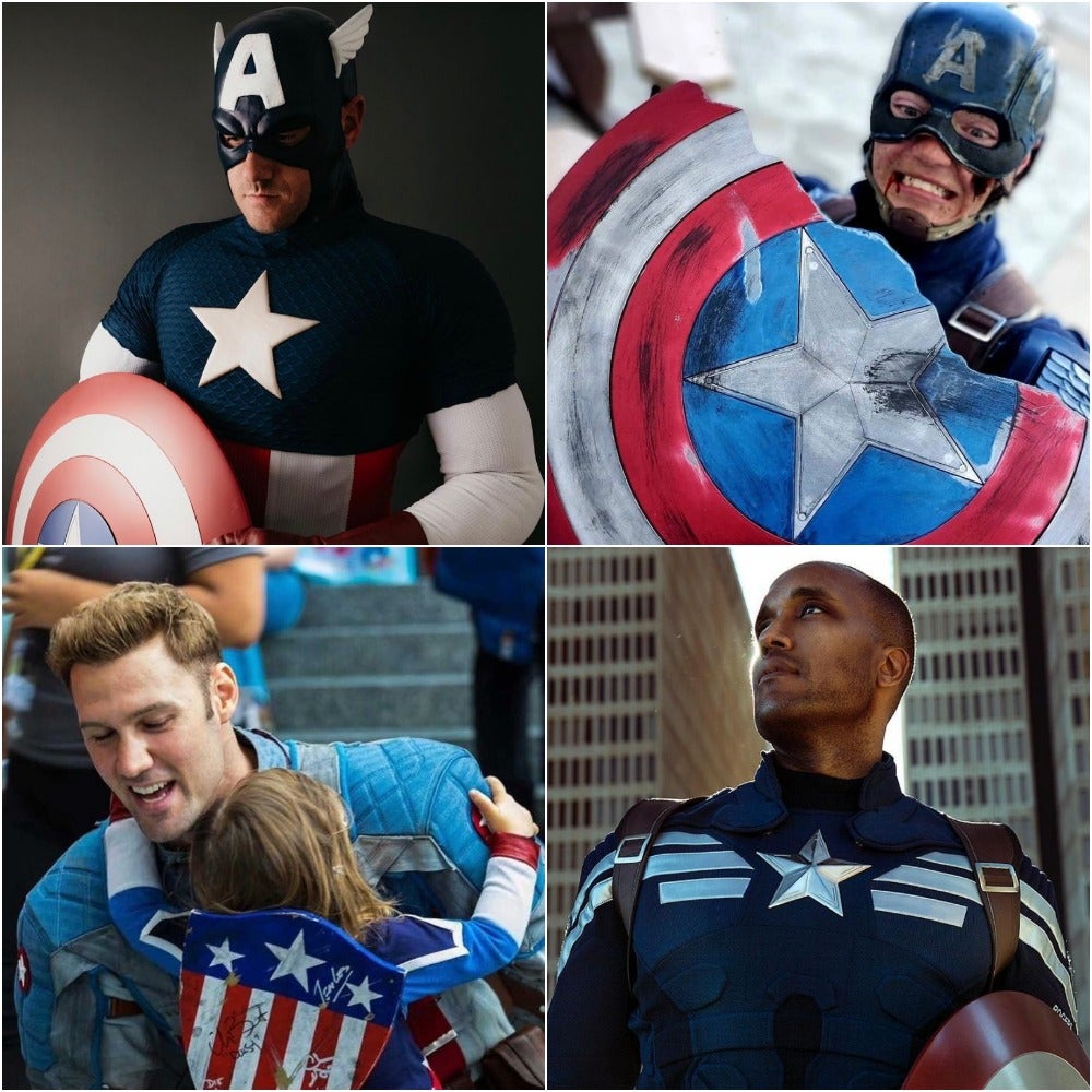 Captain America Cosplays From The Marvel Cinematic Universe