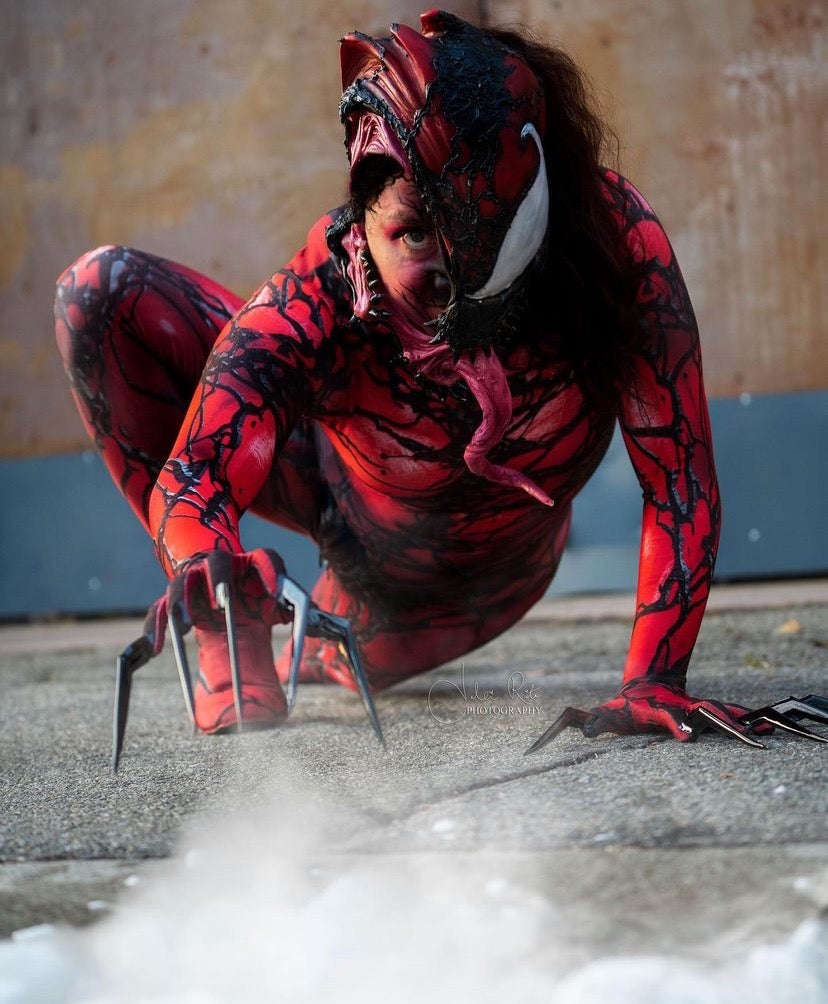 Carnage Cosplay from the new Venom Movie