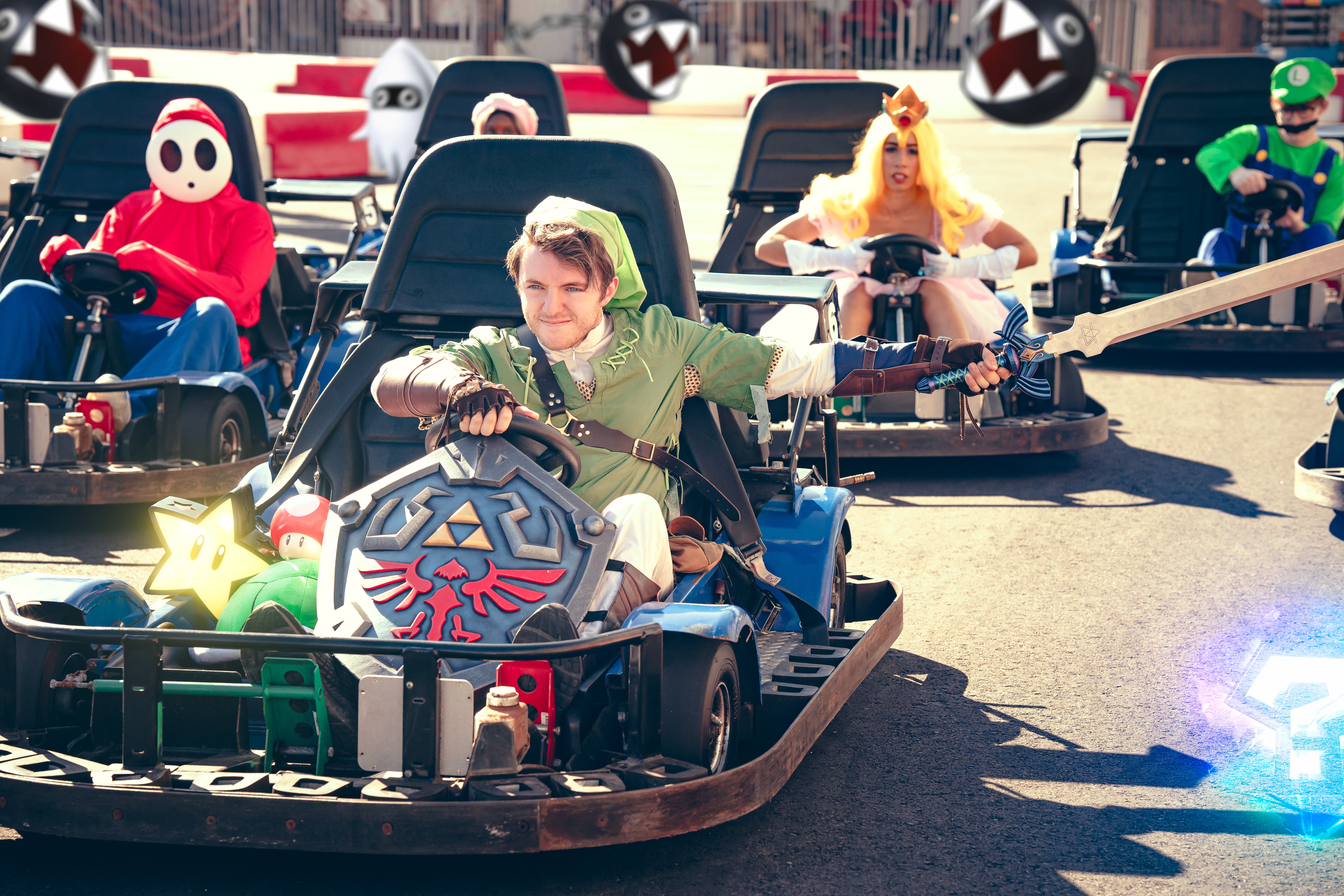Mario Kart In Real Life (Images Courtesy Caitlin Christine. See Caption For Photographers/Cosplayers)