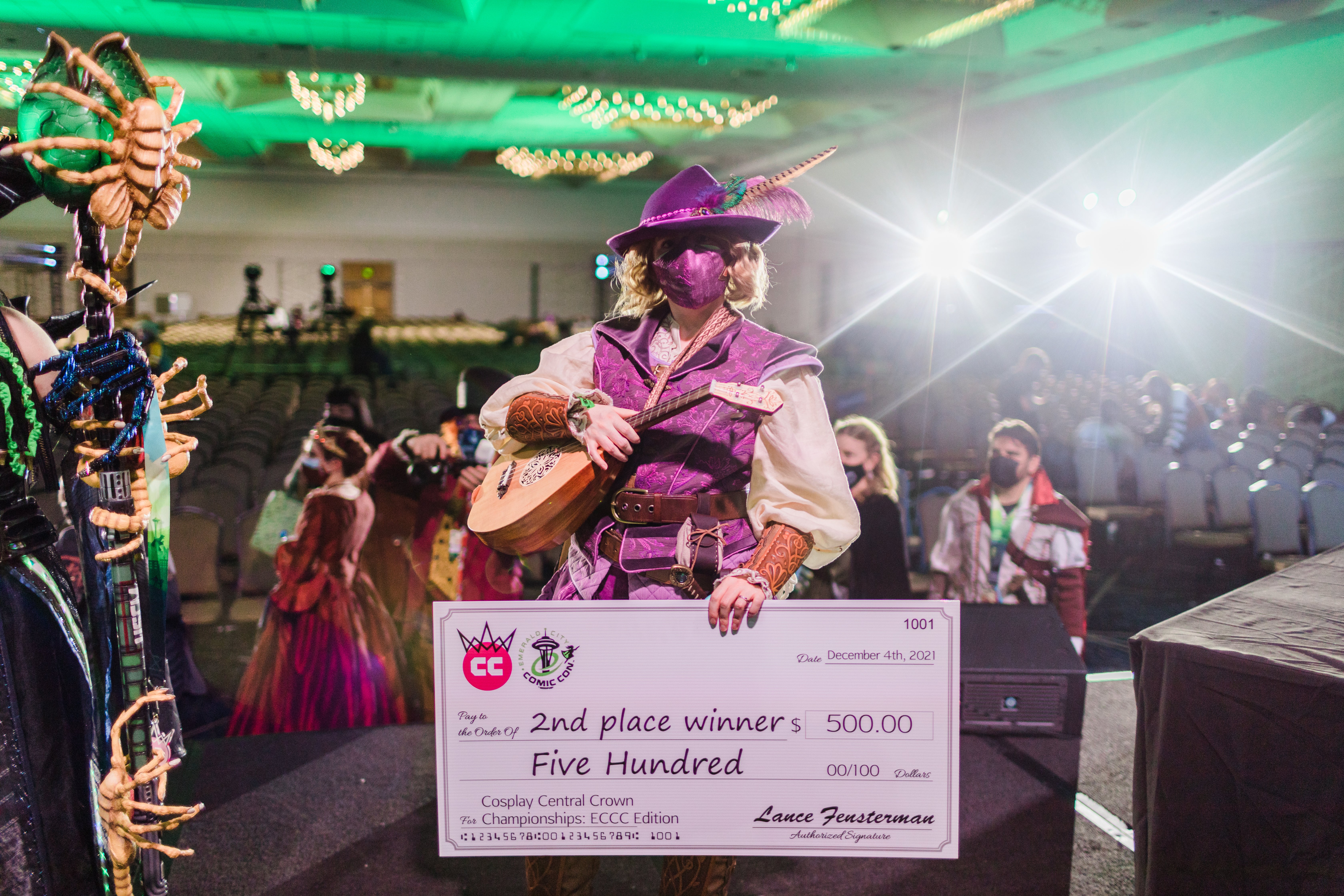 Winners of the Cosplay Central Crown Championships at ECCC