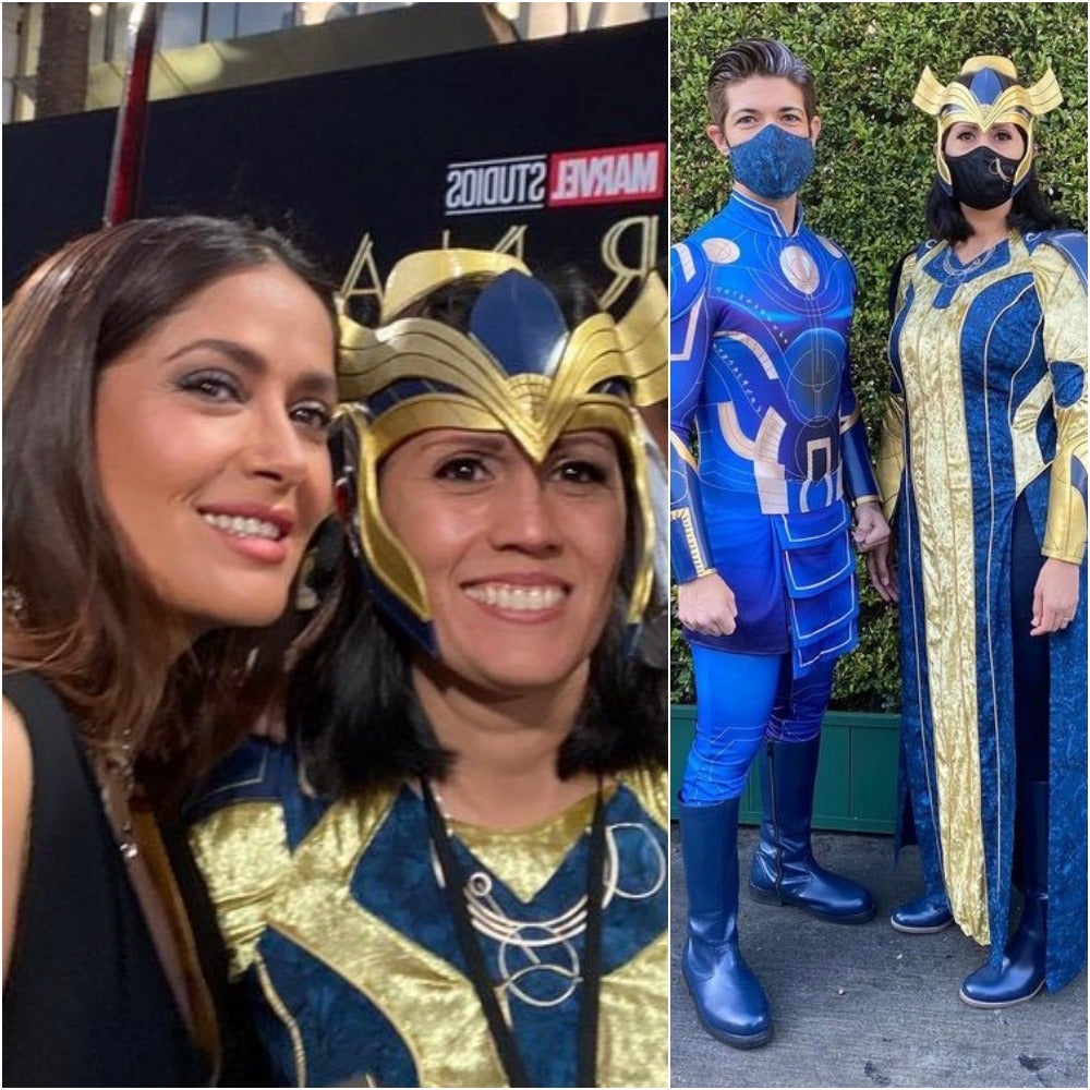 Cosplayers Attend The Eternals World Premiere