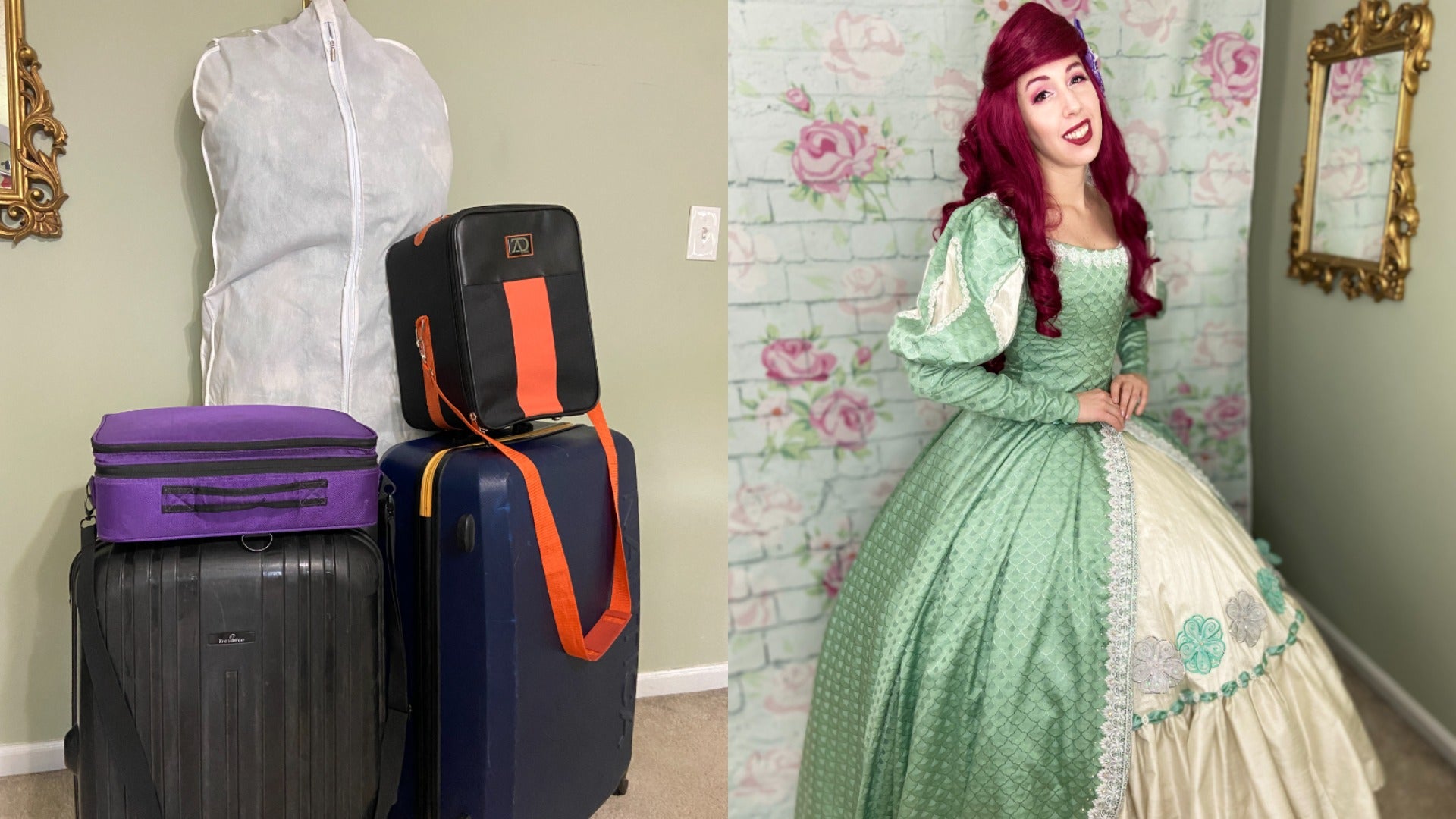 Packing & Flying with cosplay