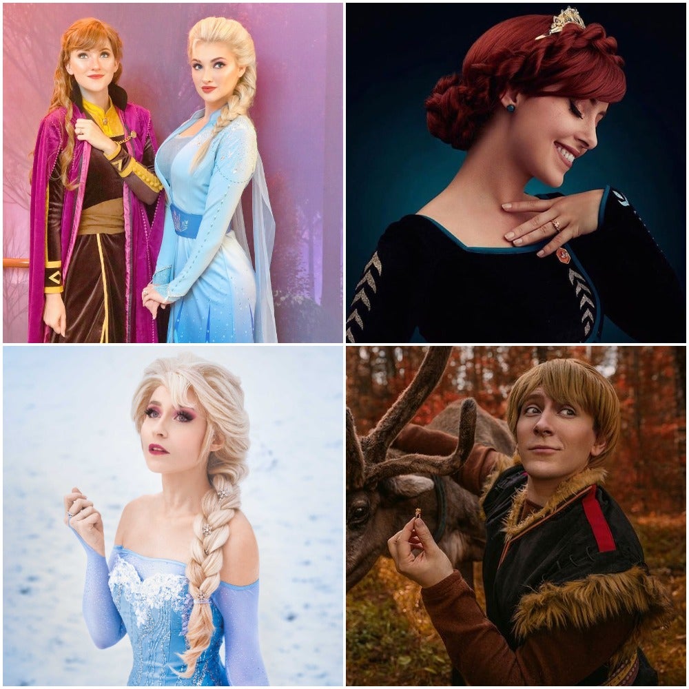 Frozen Cosplays - Elsa Cosplay, Anna Cosplay, Kristoff Cosplay