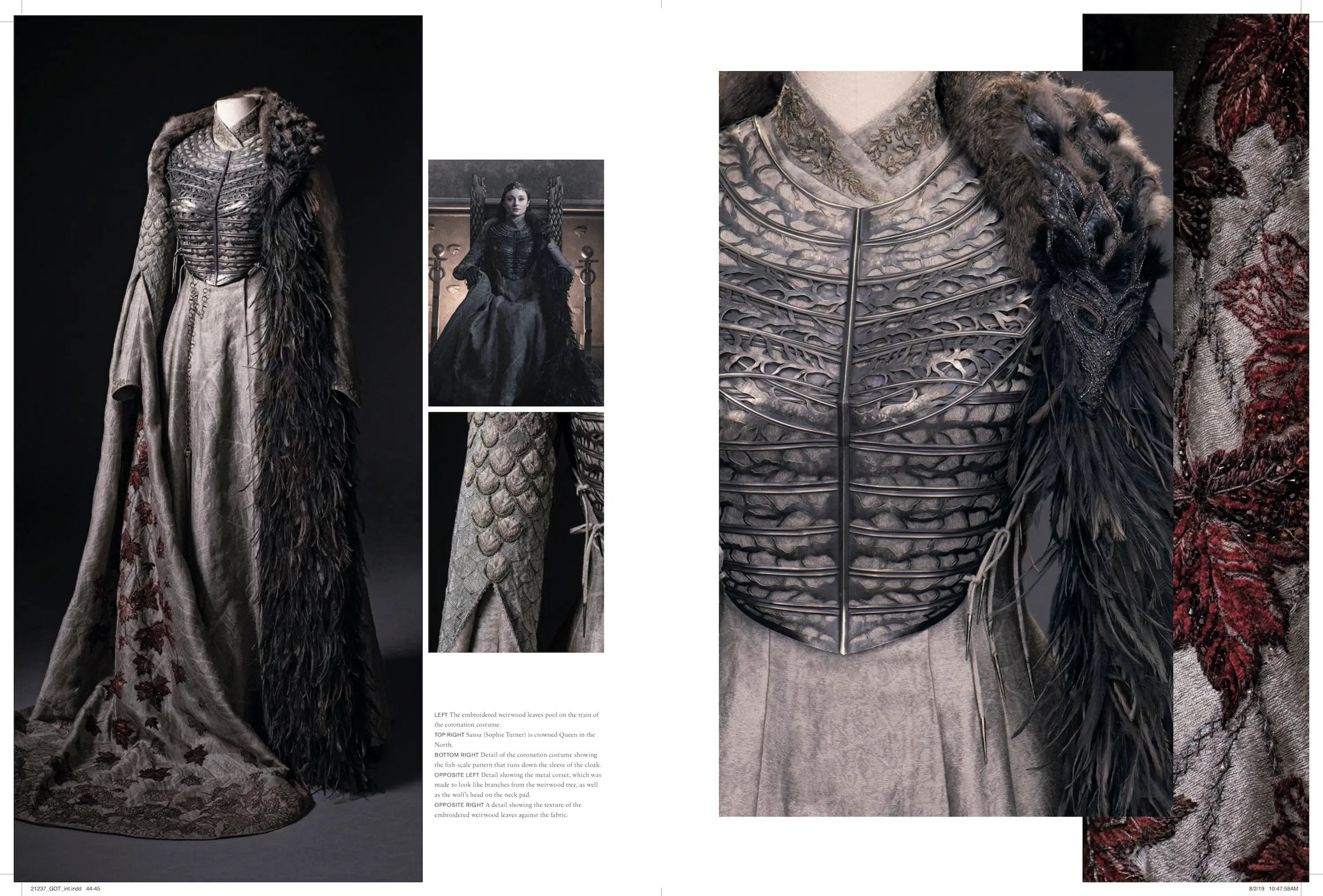 Sansa Stark coronation gown Game of Thrones