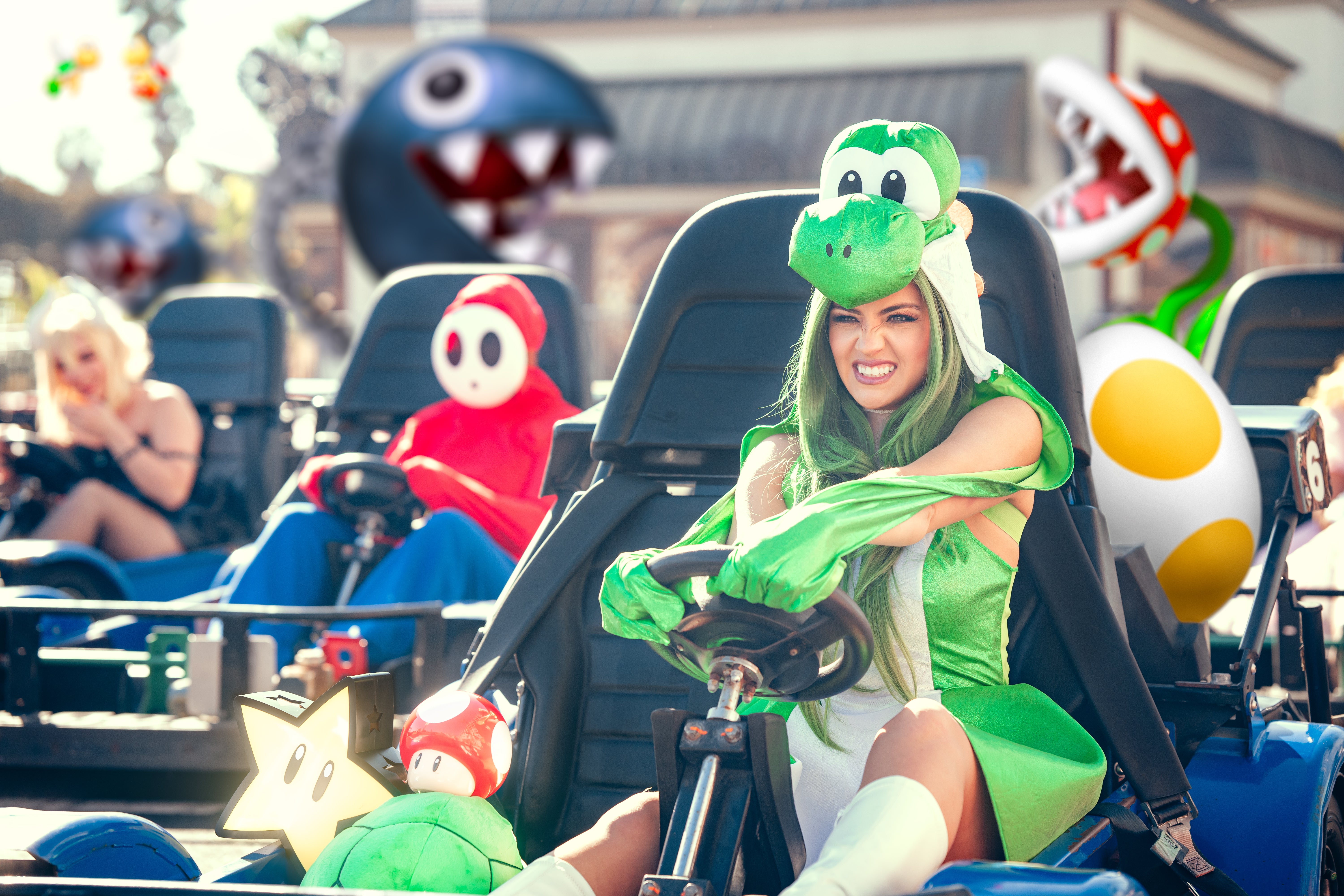 Mario Kart In Real Life (Images Courtesy Caitlin Christine. See Caption For Photographers/Cosplayers)