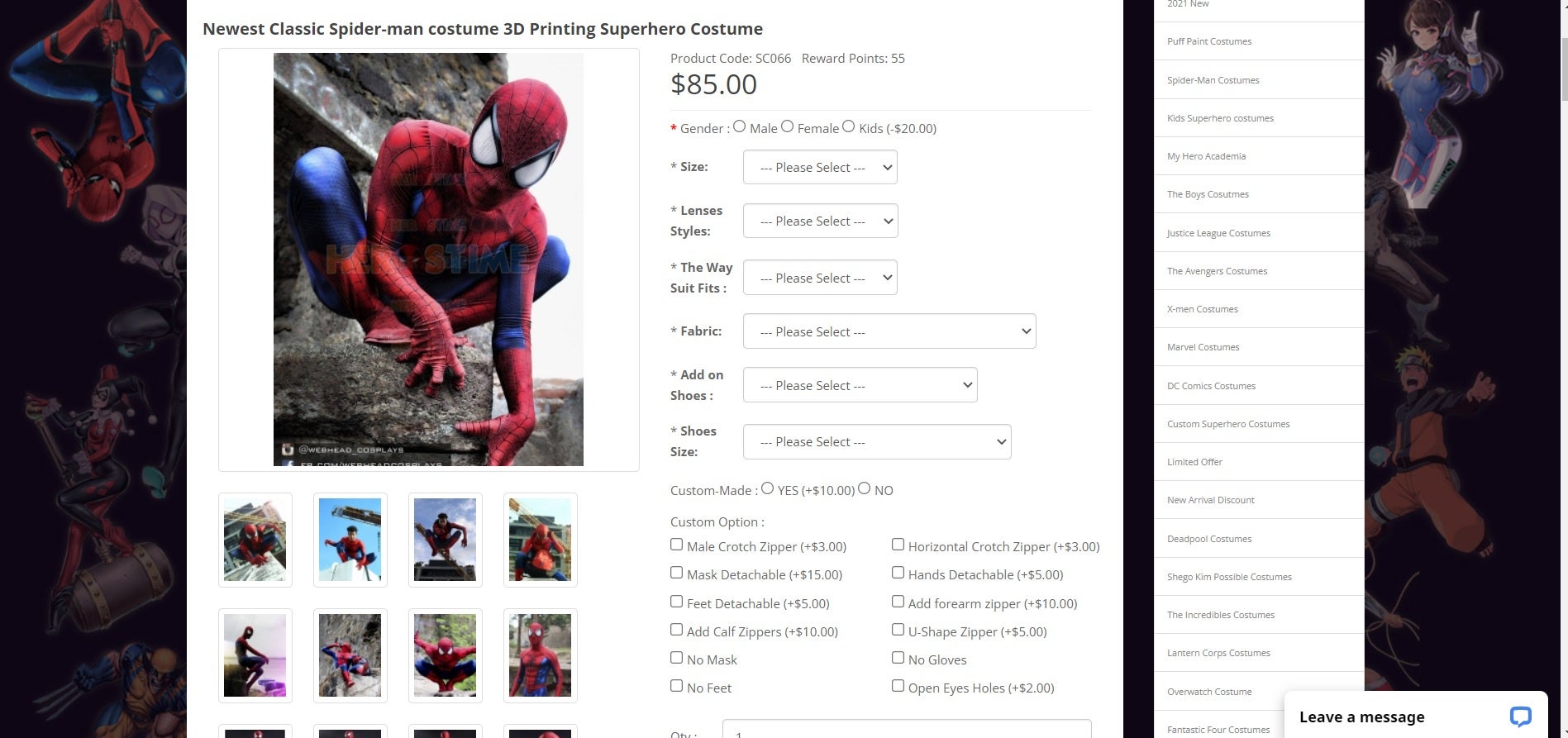 How to make your own Spider-Man costume