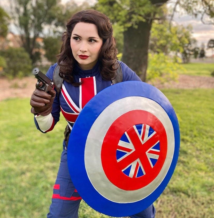 Captain Carter Cosplay