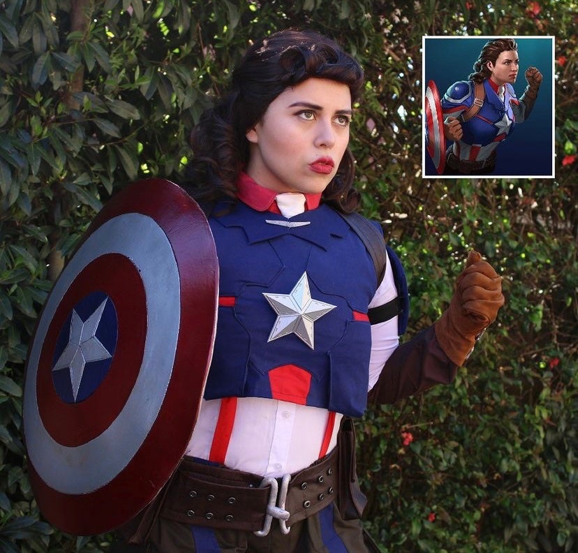 Captain Carter Cosplay