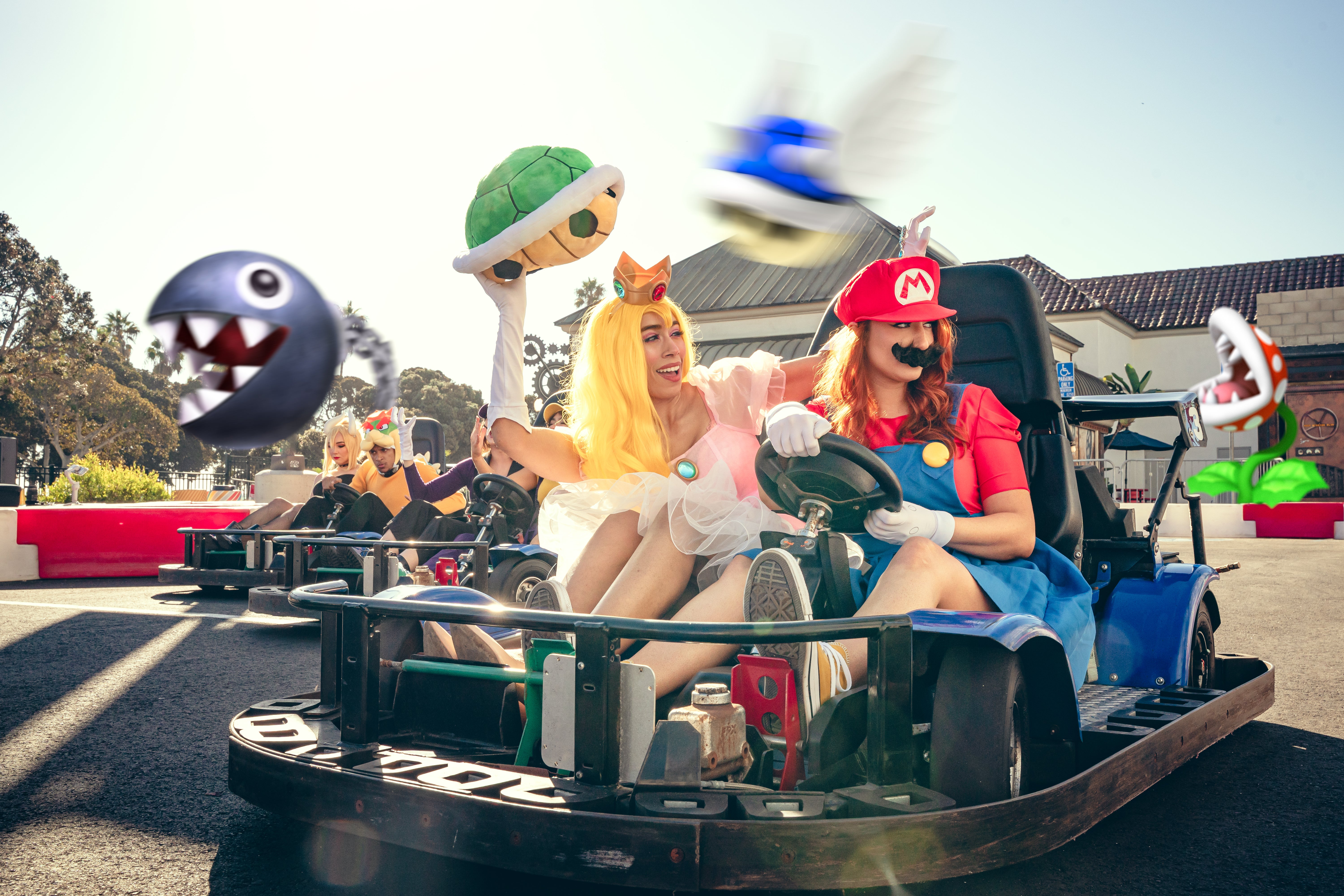 Mario Kart In Real Life (Images Courtesy Caitlin Christine. See Caption For Photographers/Cosplayers)