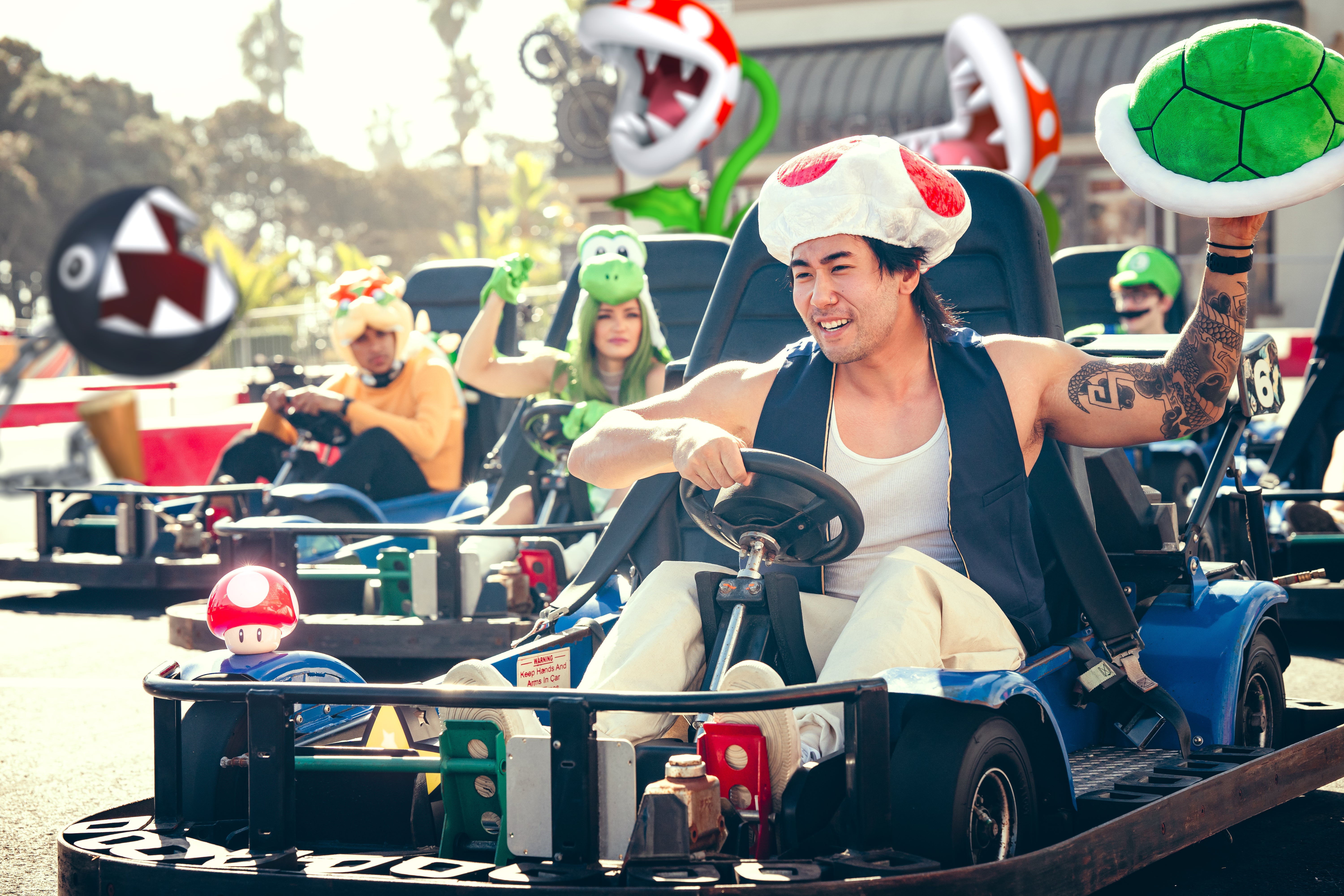 Mario Kart In Real Life (Images Courtesy Caitlin Christine. See Caption For Photographers/Cosplayers)