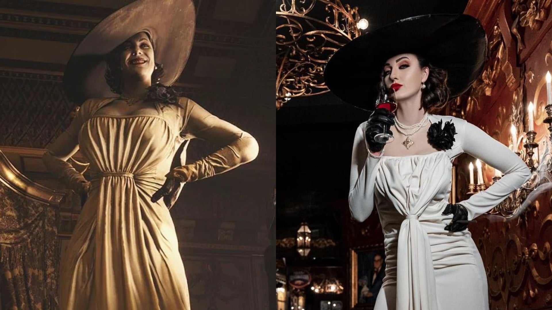 This 6 9 Olympian Cosplayed As Lady Dimitrescu From Resident Evil Village Cosplay Central