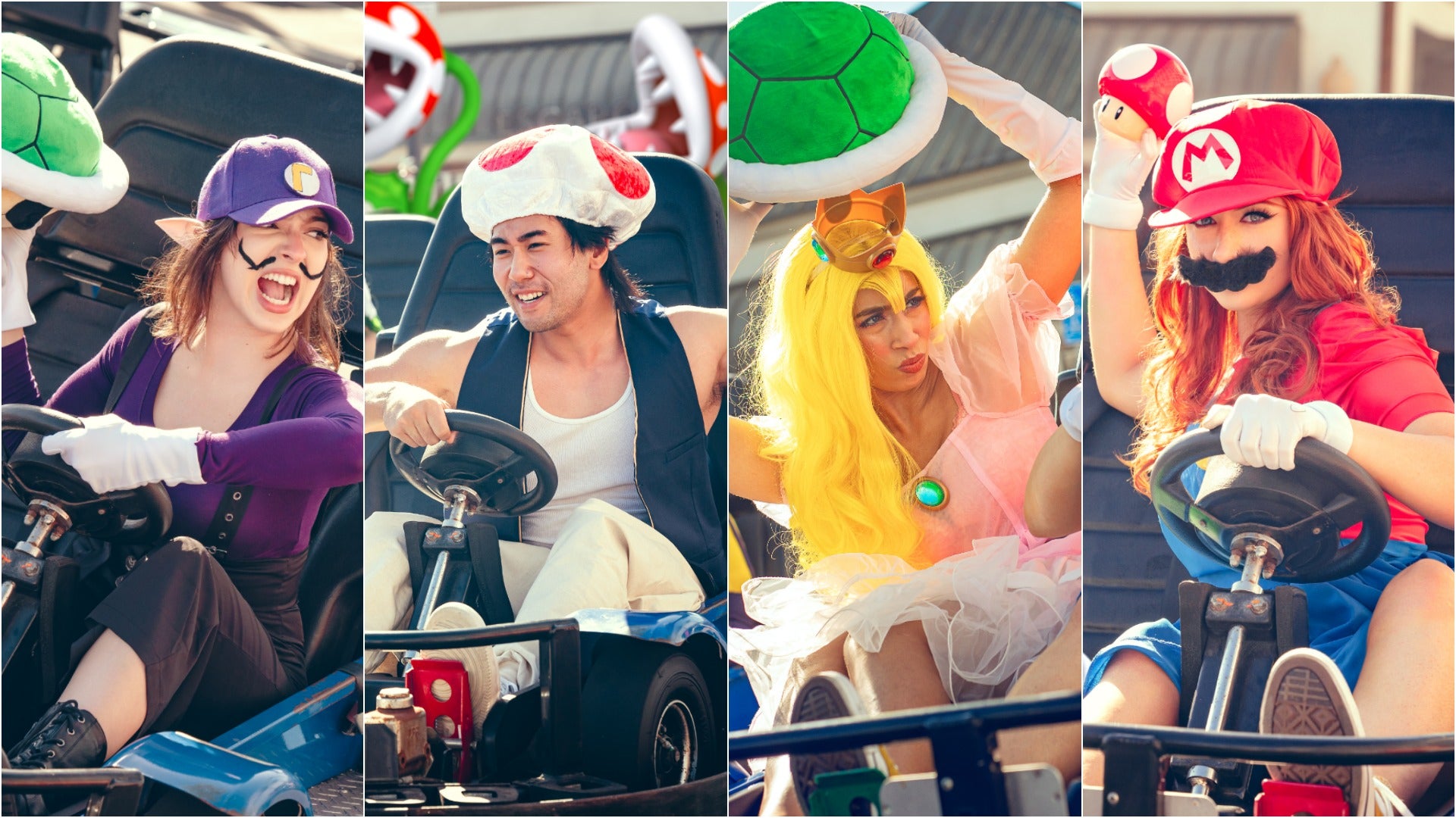 Mario Kart Recreated In Real Life