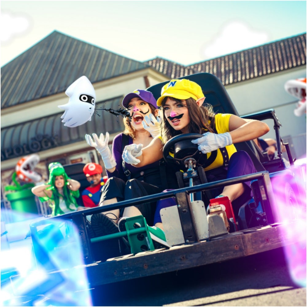 Mario Kart Recreated In Real Life