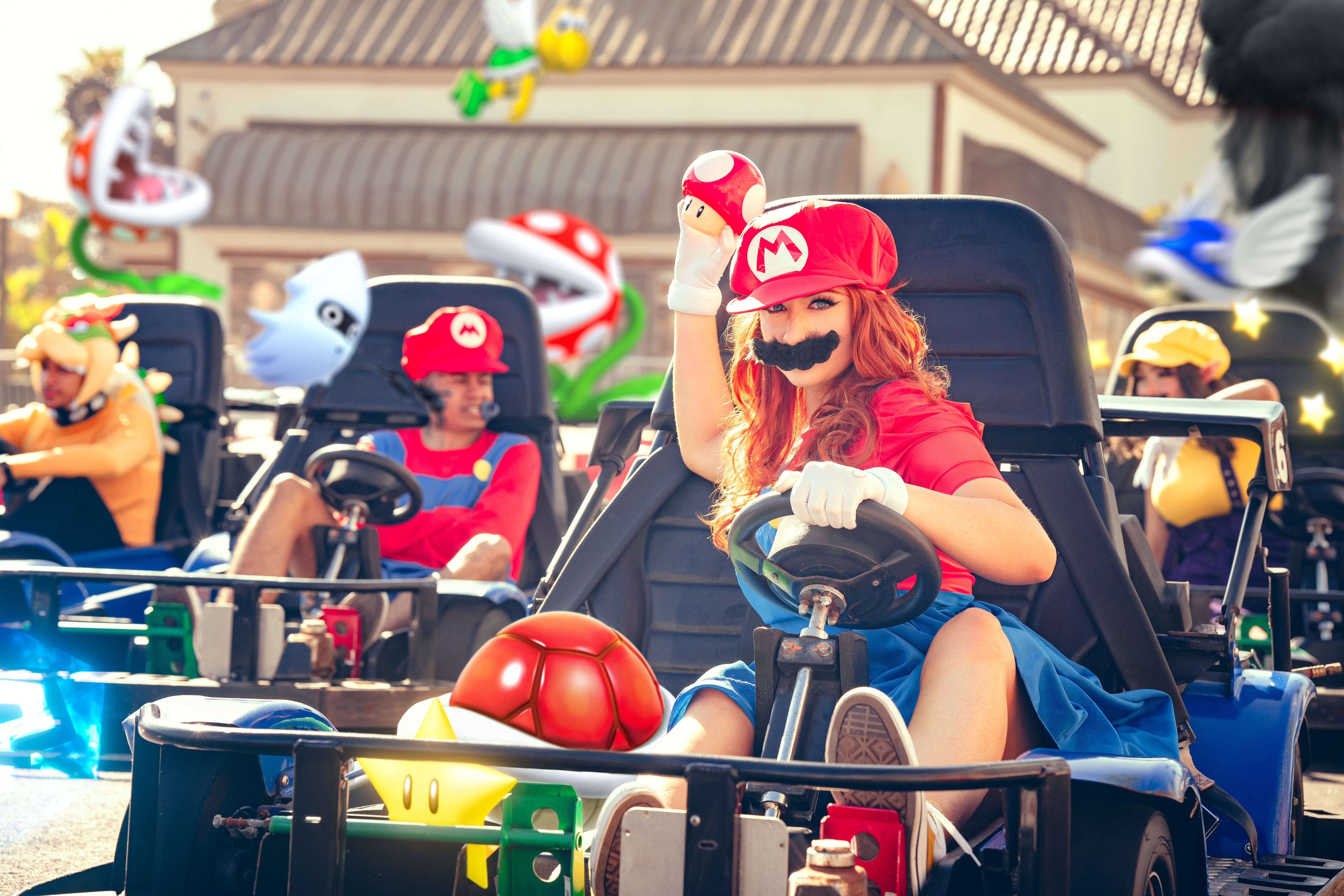 Mario Kart In Real Life (Images Courtesy Caitlin Christine. See Caption For Photographers/Cosplayers)