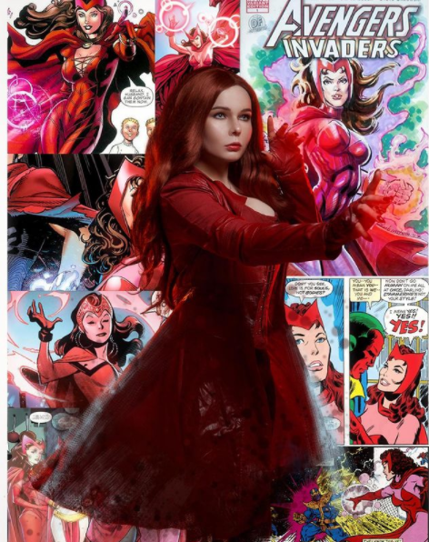 10 Scarlet Witch Cosplays That Will Make You Believe In Magic Cosplay Central