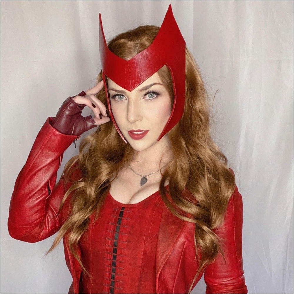 Scarlet Witch headpiece tutorial