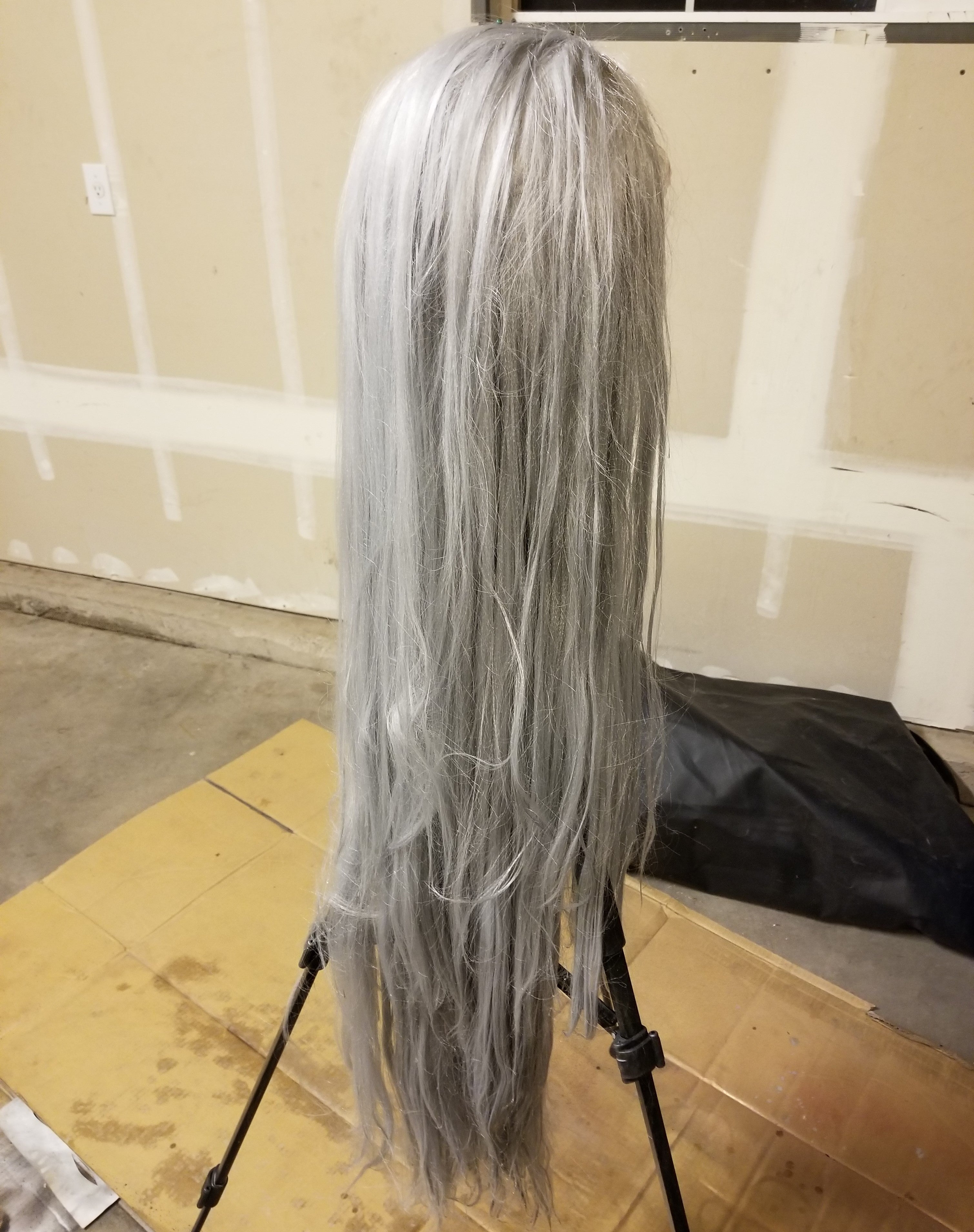 Sephiroth Wig Tutorial