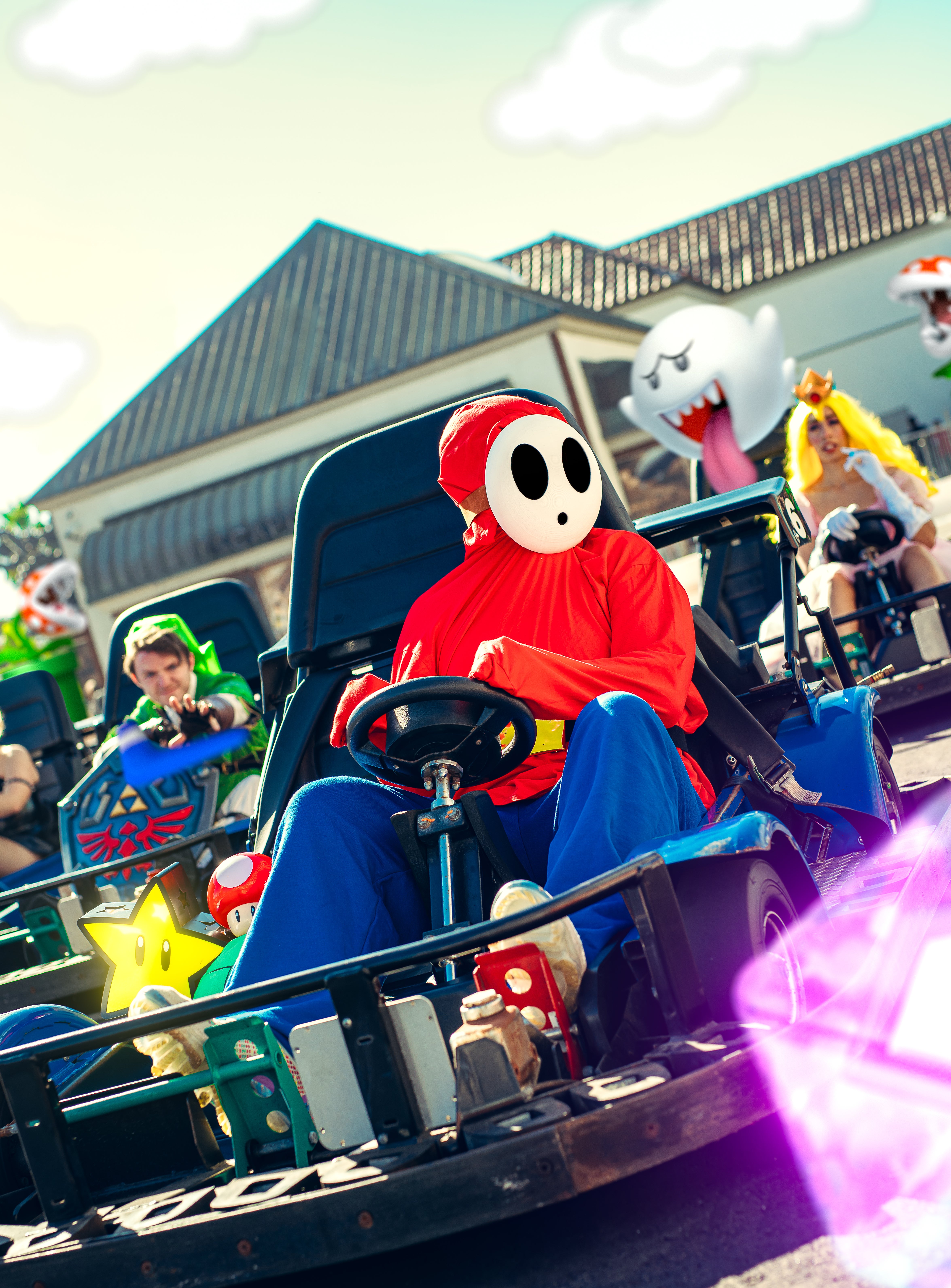 Mario Kart In Real Life (Images Courtesy Caitlin Christine. See Caption For Photographers/Cosplayers)