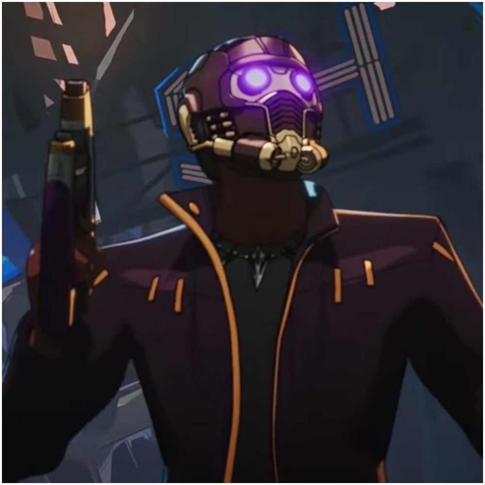 T'Challa as Star Lord from Marvel's What If