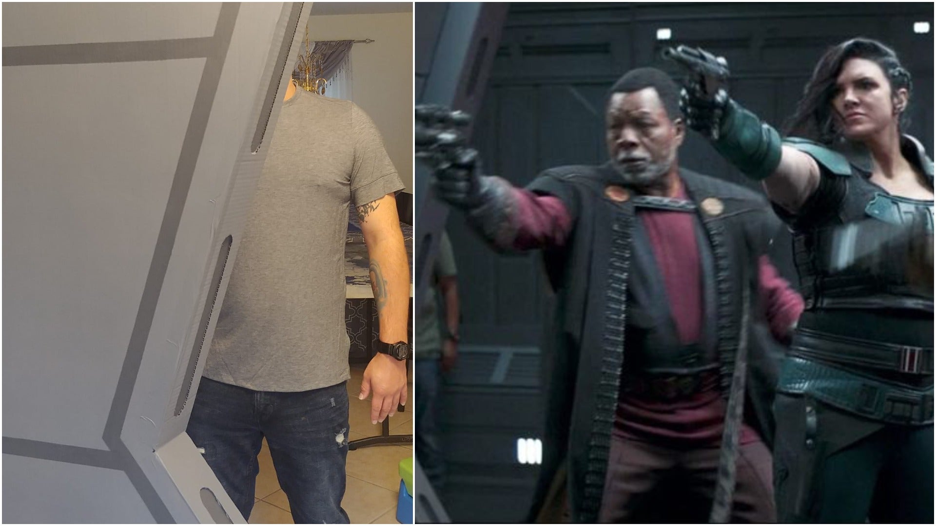 Mandalorian Fans Are Recreating Jeans Guy As Cosplay Cosplay Central See more ideas about big star jeans, western wear, mens outfits. mandalorian fans are recreating jeans