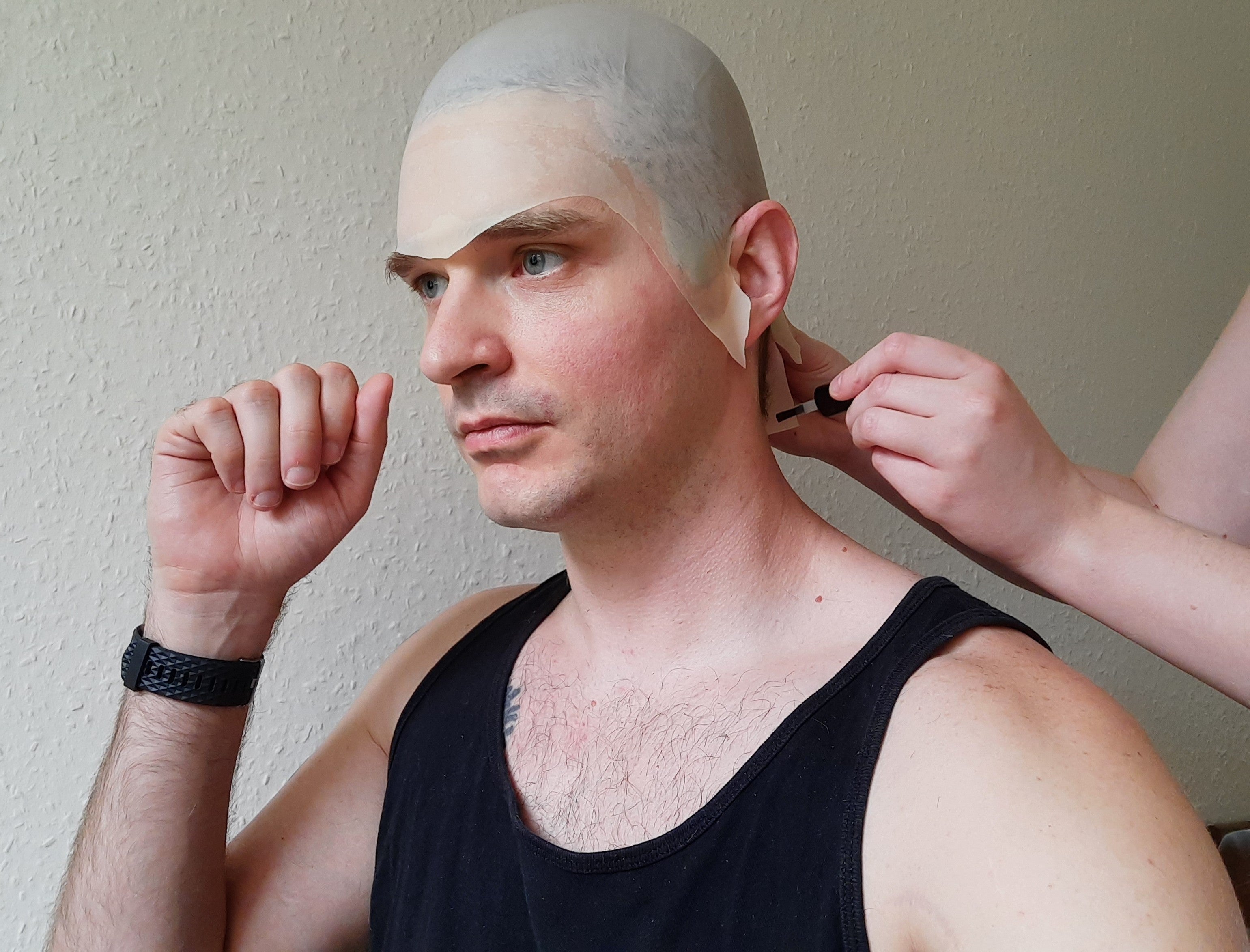 Bald Cap For Cosplayakeup Tests