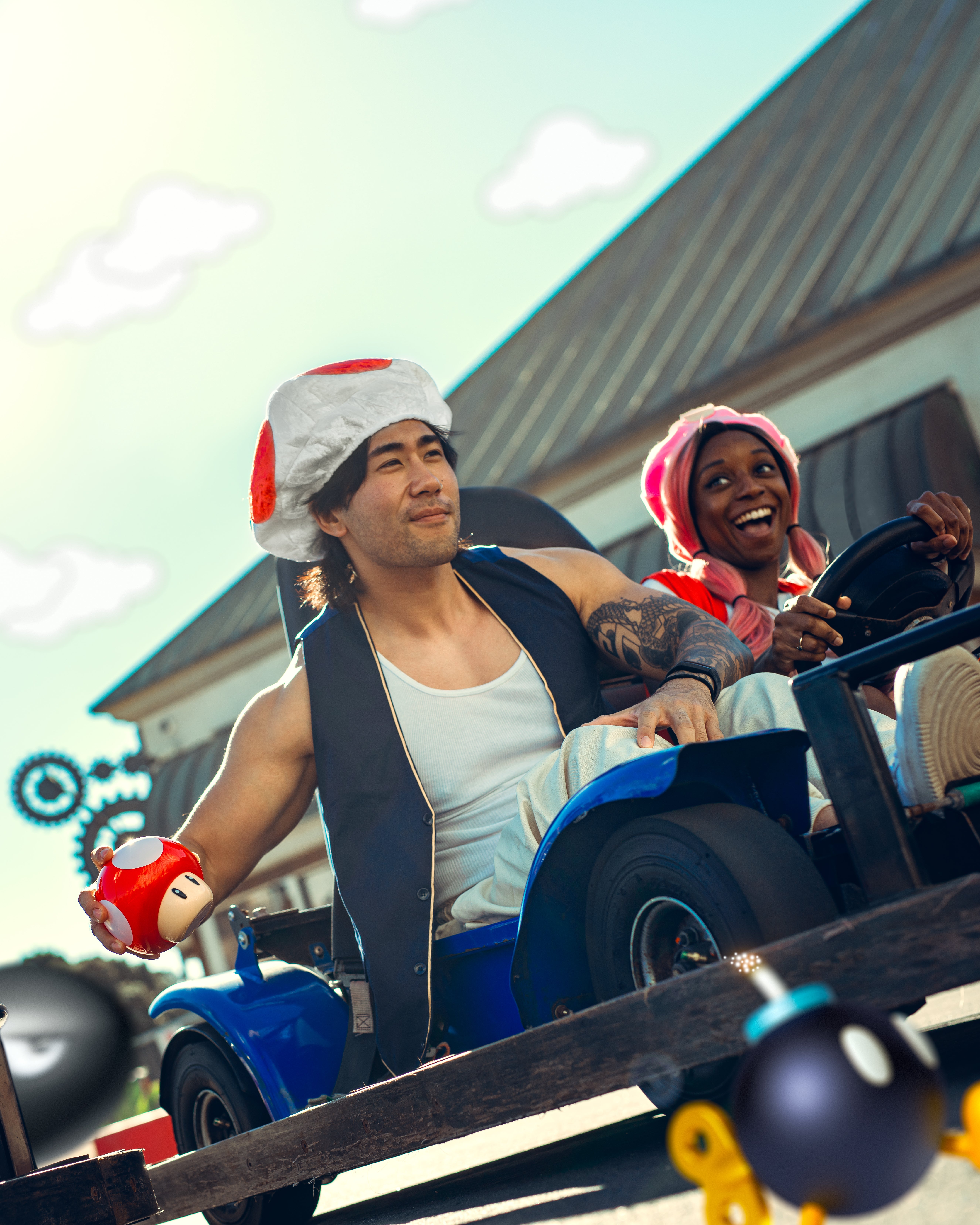 Mario Kart In Real Life (Images Courtesy Caitlin Christine. See Caption For Photographers/Cosplayers)